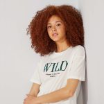 Kiabi T-Shirt Brodé 'Wild' Femme