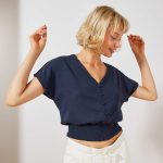 Kiabi Top Smocké Femme