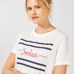 Kiabi Tee Shirt Imprimé 'Bonheur' Femme