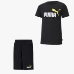 Puma Ess+ 2 Col Logo Ensemble Junior Garçon