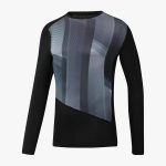 Reebok T-shirt De Compression Imprimée Homme