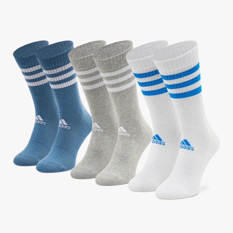 adidas Des Chaussette À 3Bandes Rembourrées Confortable Unisex