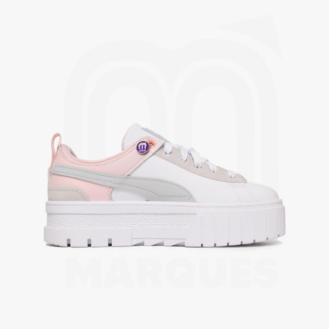 Puma Mayze Leather Basket De Mode Femme - Madina