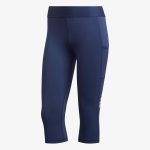 adidas Alphaskin 3 Bandes Legging 3/4 De Sport Femme