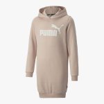 Puma Essentials Logo Robe à Capuche Junior fille