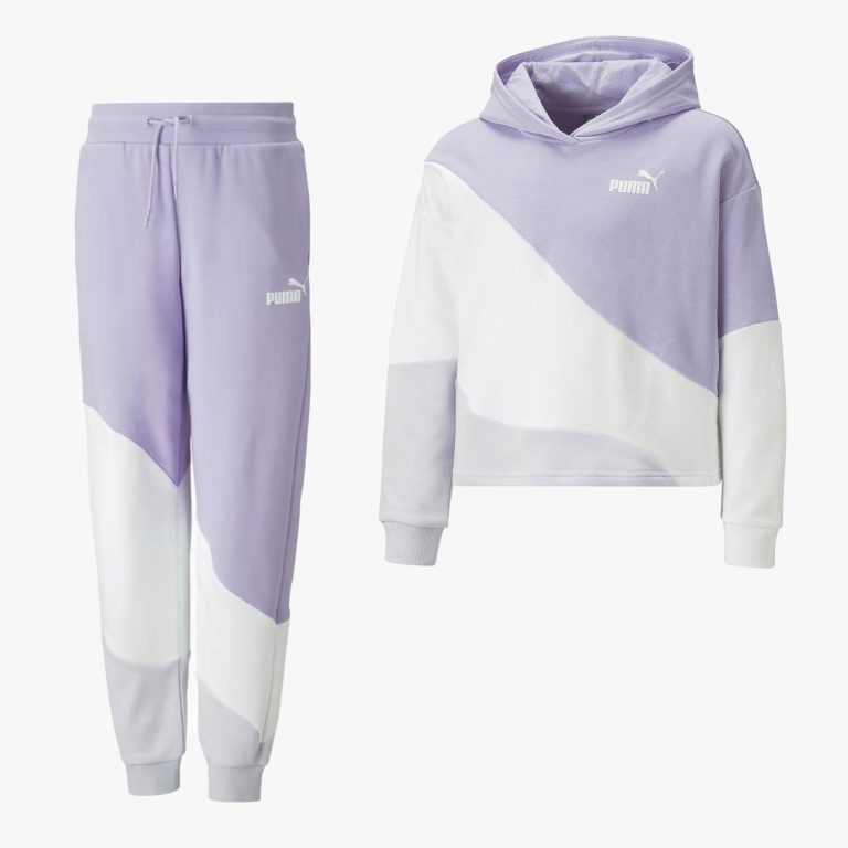 Puma Power Colorblock Ensemble à Capuche Junior Unisex