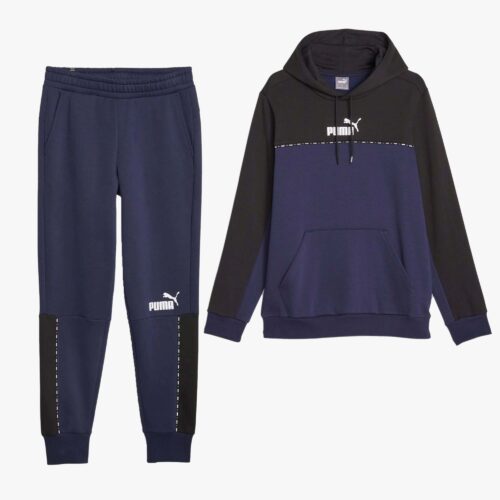 Puma Essentials BLOCK x Survêtement A Capuche Homme