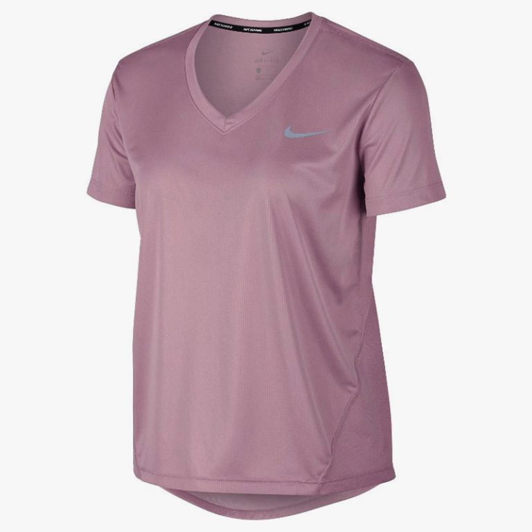 Nike Miler T-shirt de Sport Col V