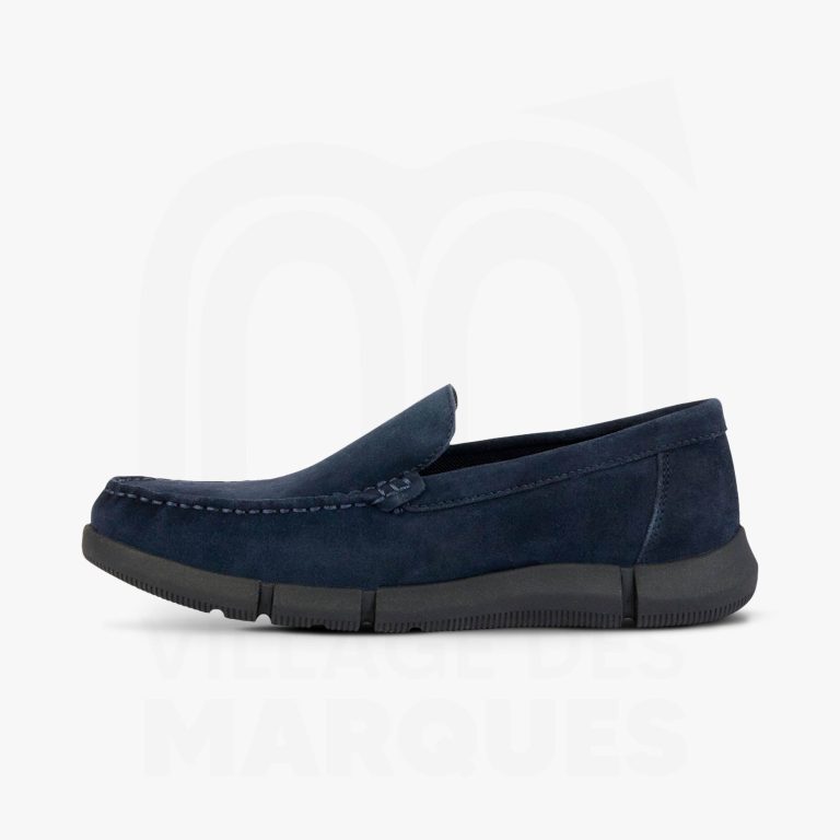 Geox Mocassins En Daim Adaptateur Homme