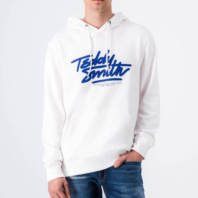 Teddy Smith SCRIPT Sweat à Capuche Homme