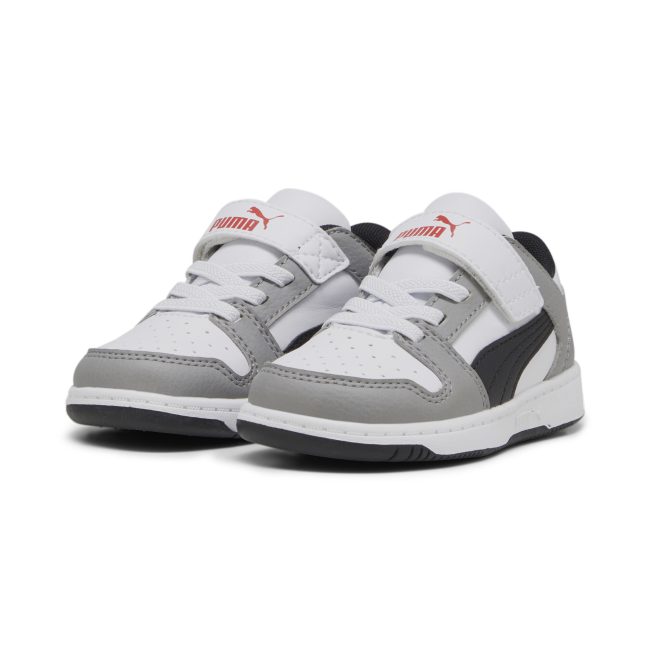 Puma Rebound Layup Lo SL Basket Enfant Unisex – Image 2