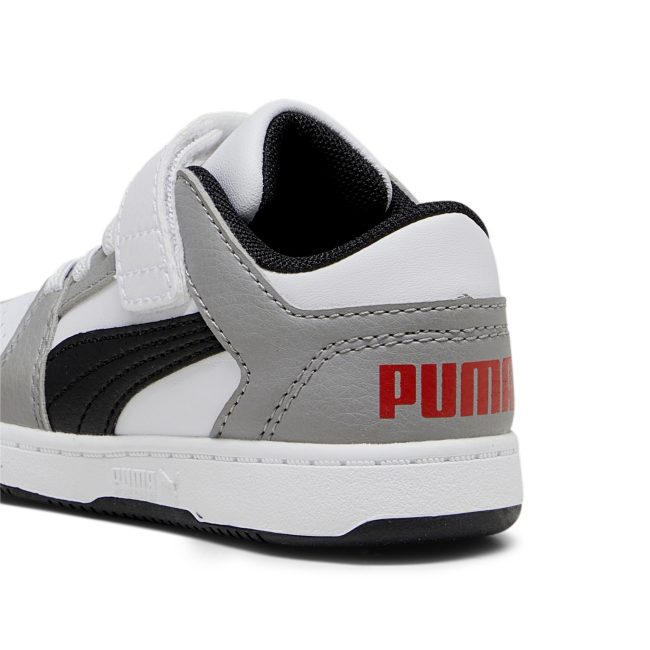 Puma Rebound Layup Lo SL Basket Enfant Unisex – Image 3
