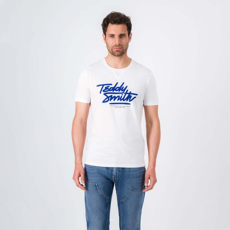 Teddy Smith Script T-shirt Homme