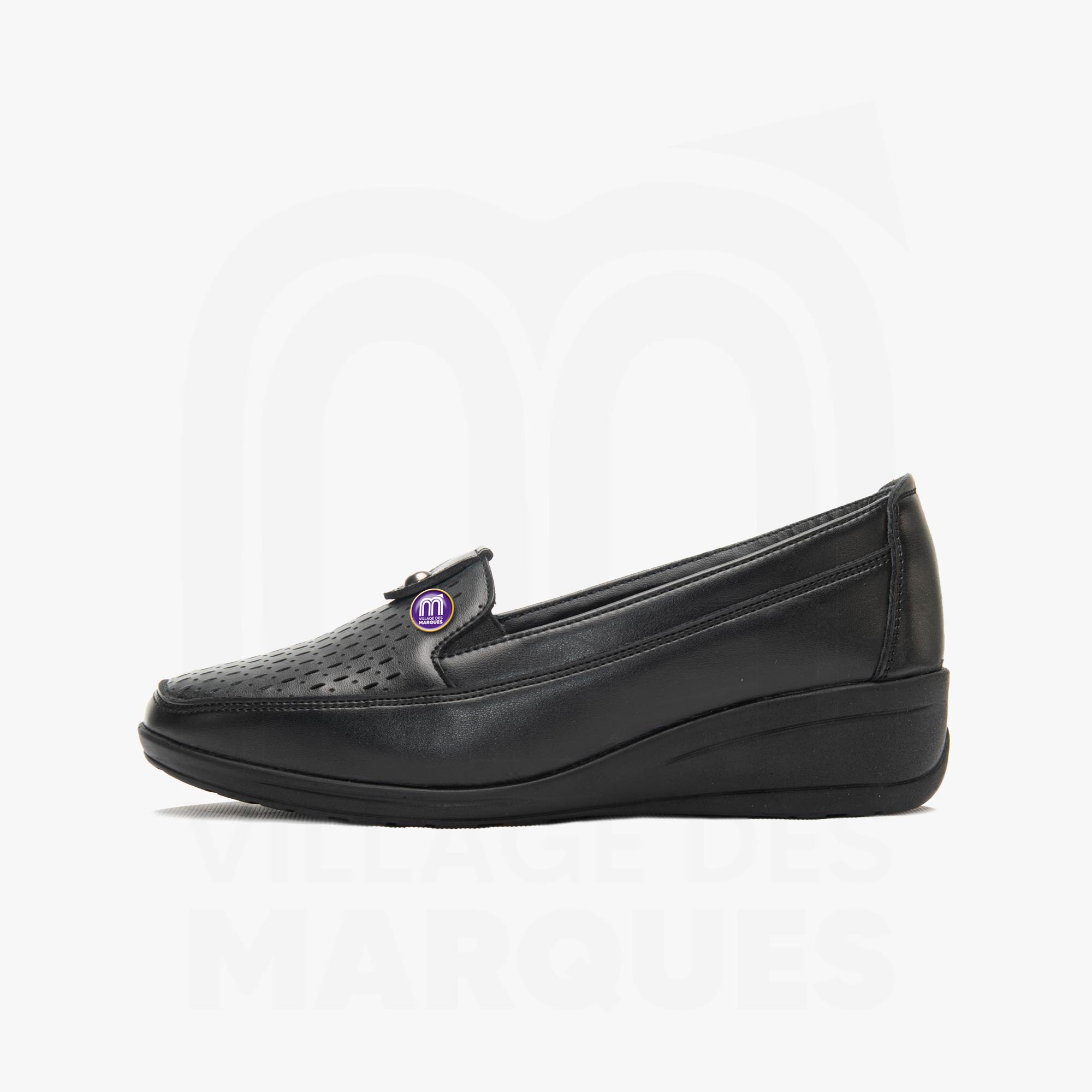 Polairs 164079.Z3FX Chaussures a Talons Compenses Femme Madina