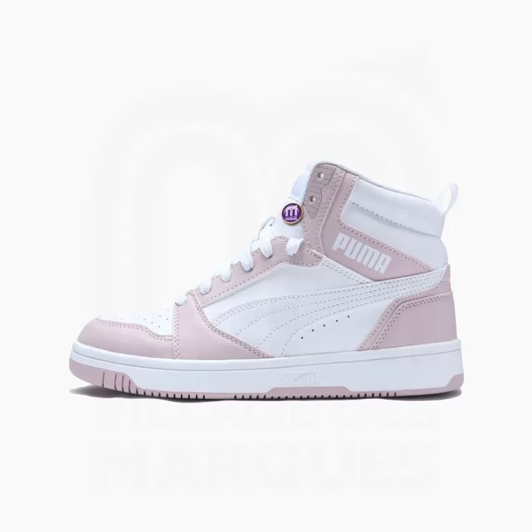Puma Rebound V6 Mid Basket De Mode Junior Fille