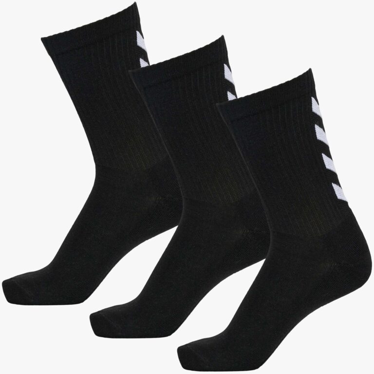 Hummel Fundamental Lot de 3 paires De Chaussettes Homme