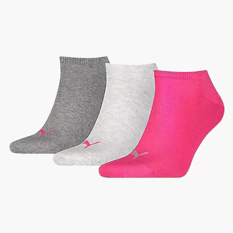 Puma Lot de 3 paires de chaussettes basses femme