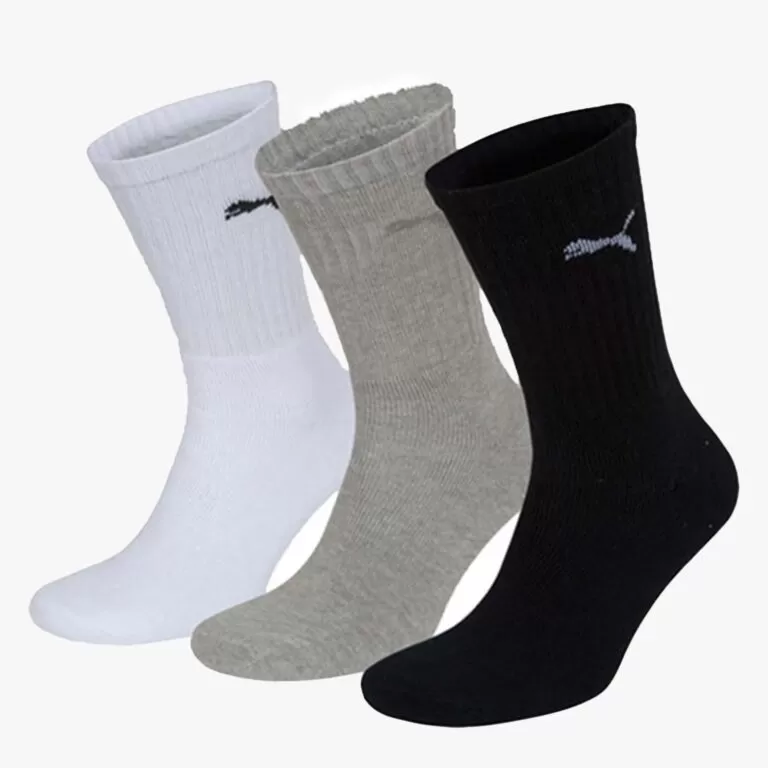 Puma lot De 3 Paires De Chaussettes De Sport Unisex