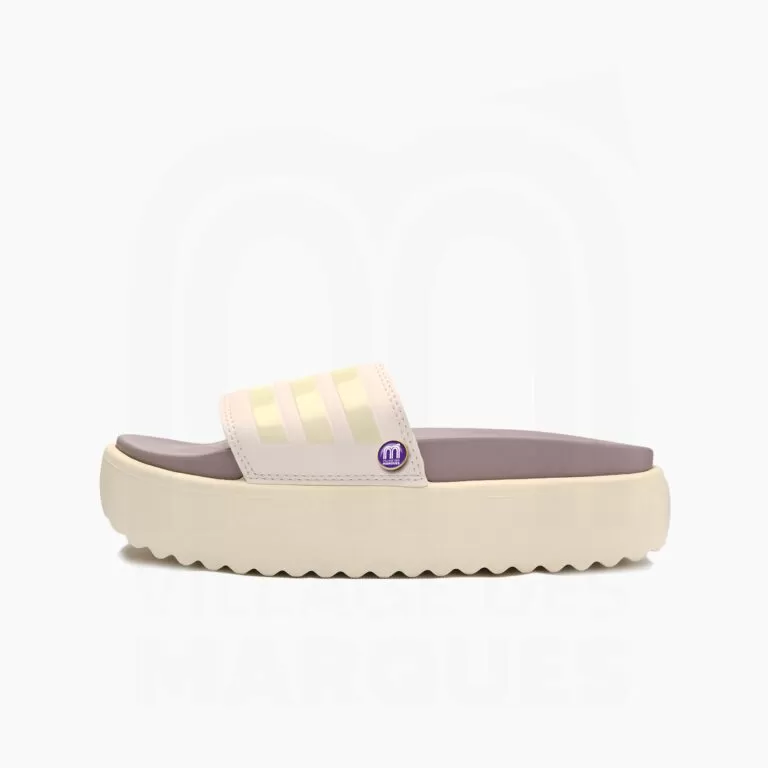 Adidas Adilette à Plateforme Femme