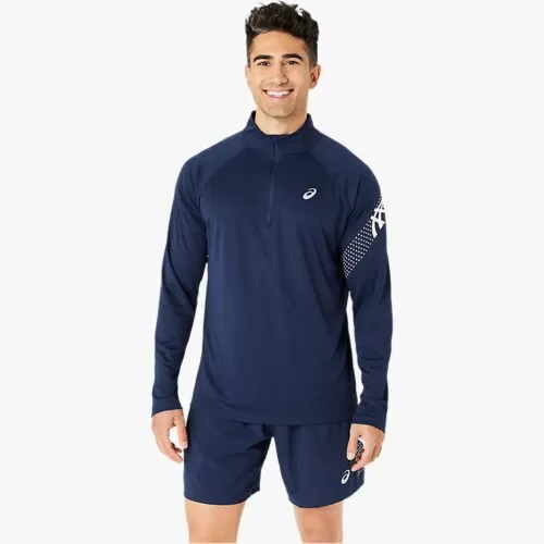 Asics ICON Haut 1/2 ZIP De Running Homme