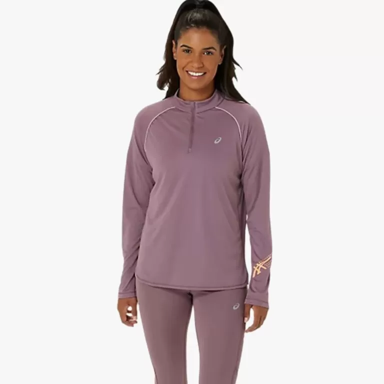 AsicsIcon 1/2 Zip Haut à Manches longues Femme