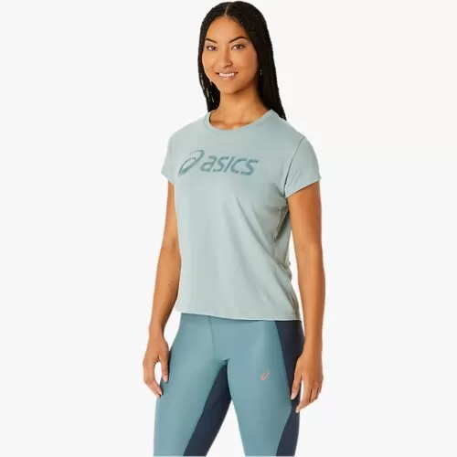 Asics Big Logo T-shirt De Sport Femme