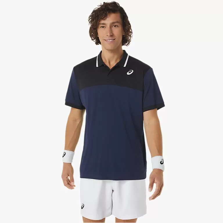 Asics Polo De Tennis Court Homme