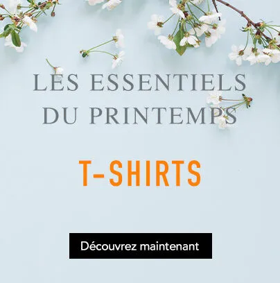 Bannière promotionnelle pour T-Shirts de printemps LC Waikiki Algérie