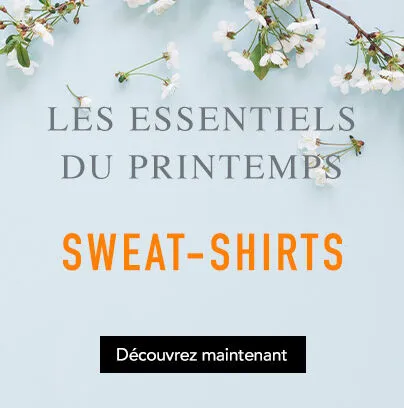 Bannière promotionnelle pour Sweat-Shirts de printemps LC Waikiki Algérie