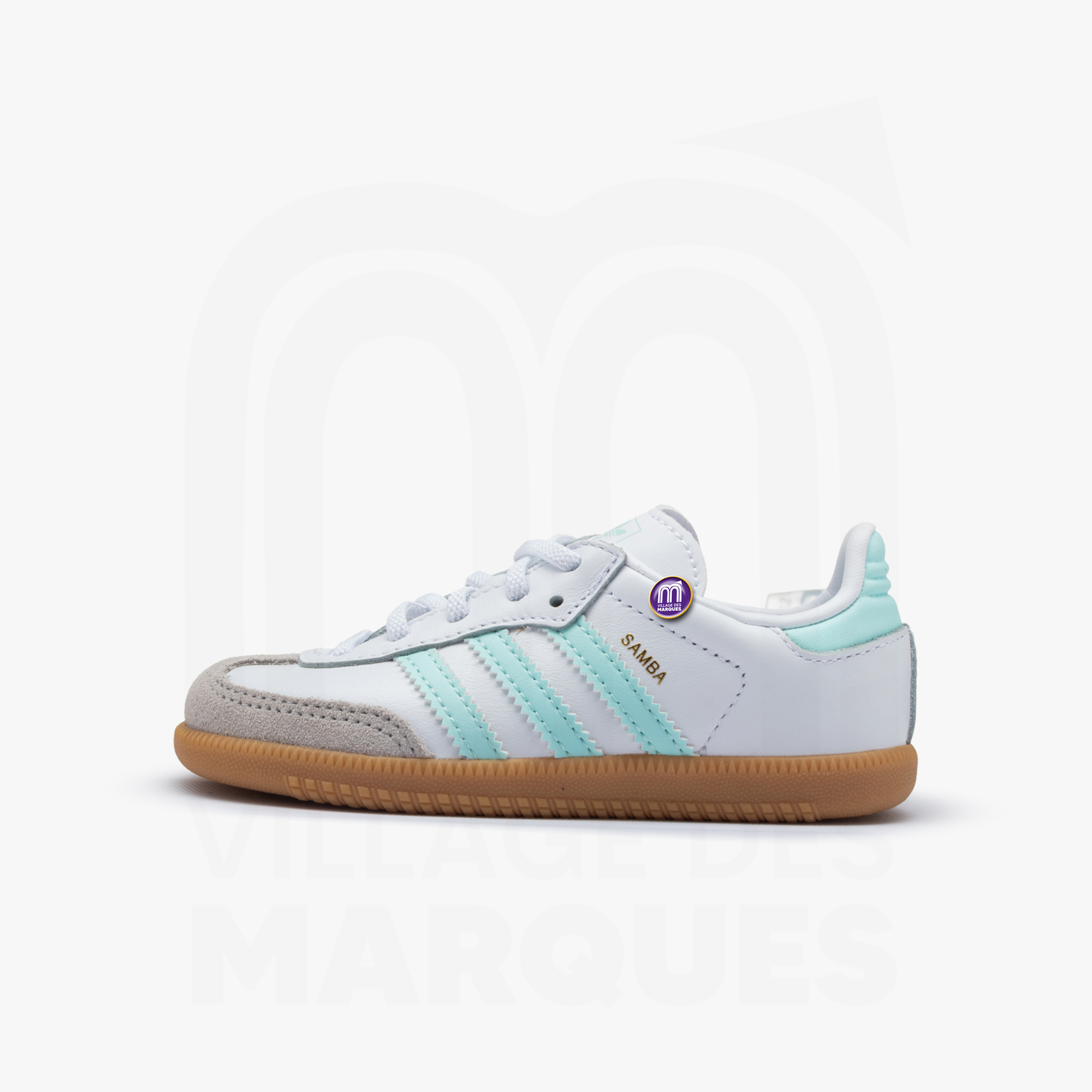 adidas gazelle silver green womens Adidas Samba Og In Green Yellow For Women main image 0