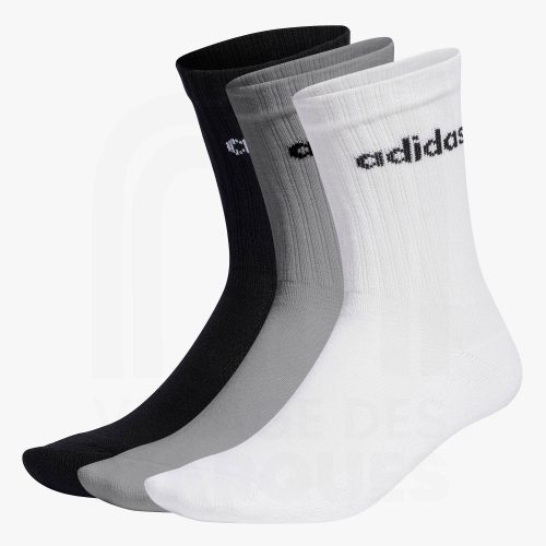 Adidas Chaussettes Mi-mollet  Classiques Et Confortables Unisex