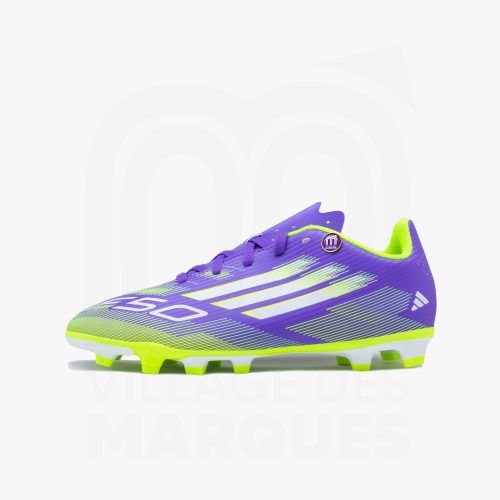 Adidas F50 Club Terrain Souple/Multi-surfaces Soulier Crampons Junior Garçon